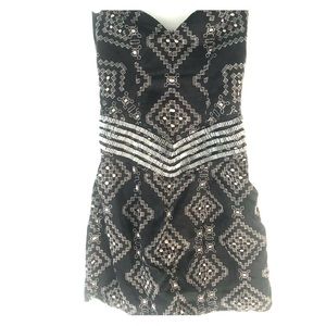 Parker black mini dress from Saks Fifth Avenue